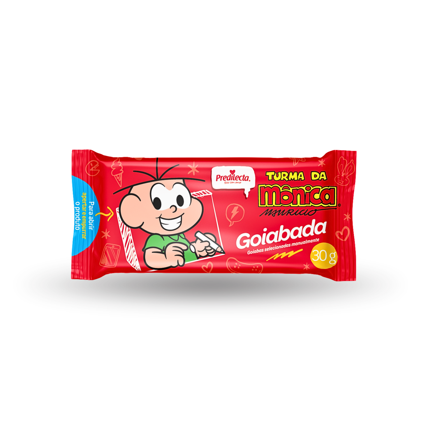 Goiabada Turma da Mônica (Guavos pastos batonėlis) - 30 g