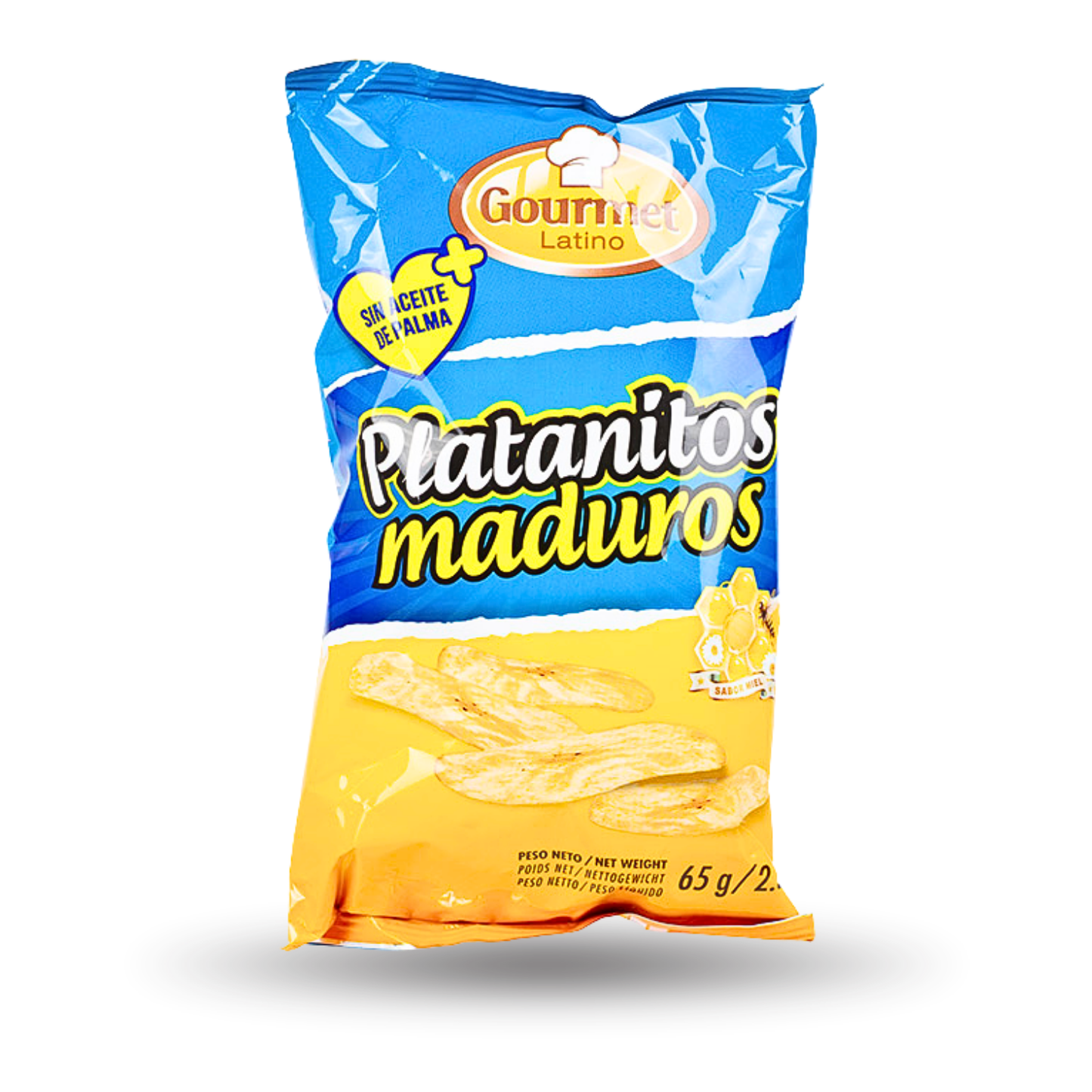 Platanitos Maduros saldžiųjų gysločių traškučiai — 65 g