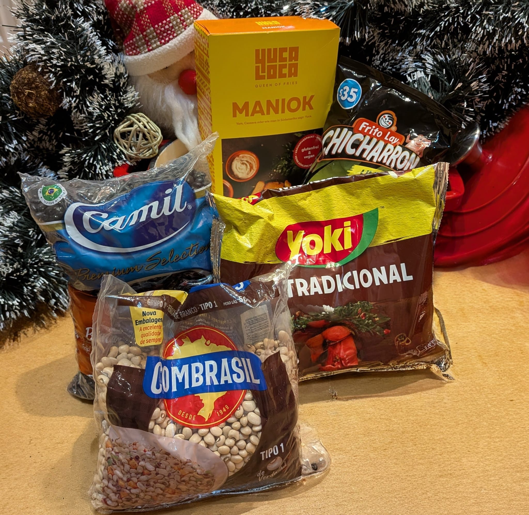 Caixa de Festas e Ceia Natalina