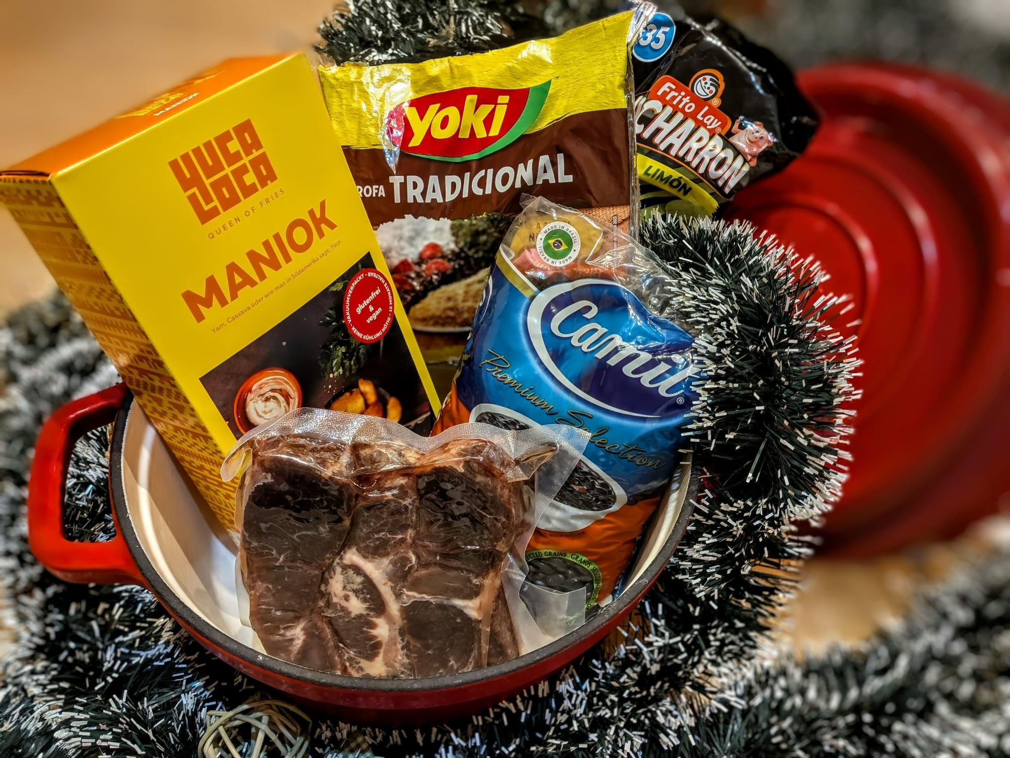 Caixa de Festas e Ceia Natalina